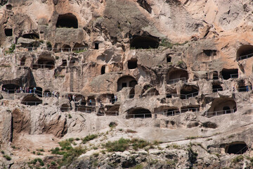 cave city in a huge rock