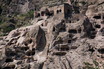 cave city in a huge rock