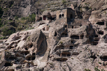 cave city in a huge rock