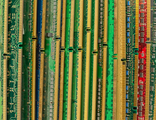 Obraz premium Computer memory module DDR SDRAM