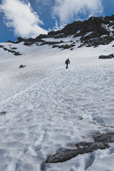 Conquering the peaks in the Swiss Alps