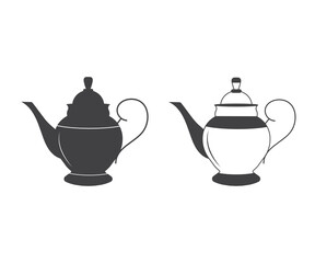 Kettle icon, Tea Kettle Vector, Tea Kettle Symbol, Tea Kettle Silhouette, Tea Kettle Clipart, teapot and kettle icon set, Teapot icon