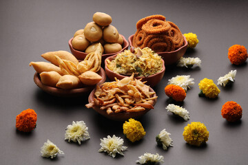 Home made tasty Diwali food /snacks / sweets.