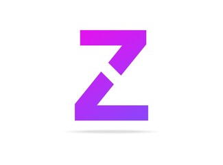 Z letter logo icon design. For brand label, desing template elements, creative poster and more