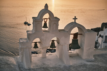 Santorini church - Powered by Adobe