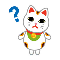 わからない招き猫　キャラクター