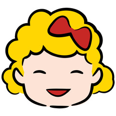 Fototapeta premium Smiling Girl 