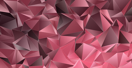Obraz premium Abstract Low-Poly background. triangulated texture. Design 3d. Polygonal geometrical pattern. Triangular modern style