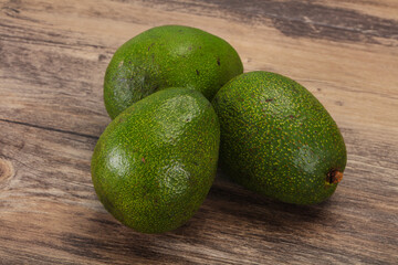 Ripe green dietary avocado - superfood