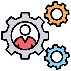 
Connected people in network, business networking group 
