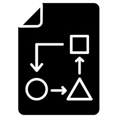 
This flowchart diagram represents an algorithm, workflow, or process 
