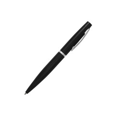  pen isolated on white background, black color