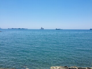 Fototapeta premium boat in the sea