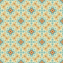 seamless pattern: detailed persian carpet, Oriental carpet seamless pattern