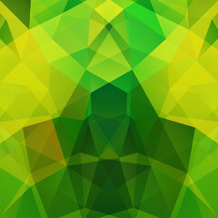 Abstract geometric style green background. Green business background Vector illustration
