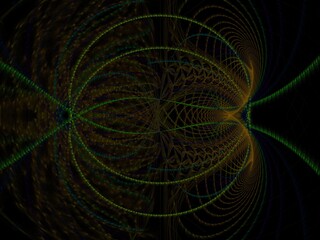 Imaginatory fractal background Image