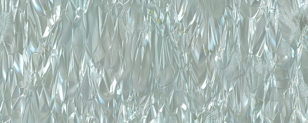Crumpled aluminum foil background
