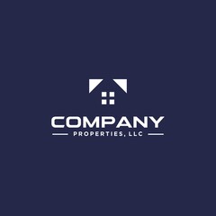 Simple and professional real estate logo design