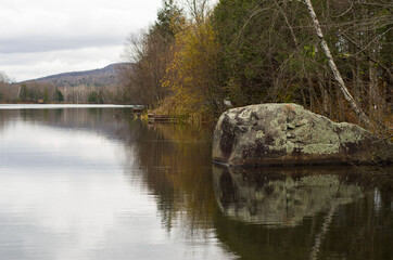 reflection in the water