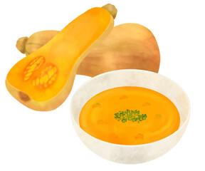かぼちゃスープ　ポタージュ