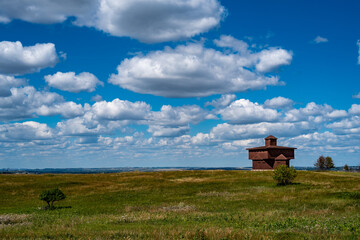Blockhouse at Fort Abraham State Park