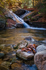 Champney Falls, White Mountains, New Hampshire - 389207399