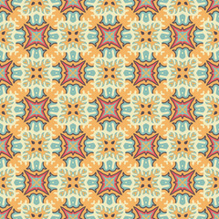 seamless pattern: detailed persian carpet, Oriental carpet seamless pattern