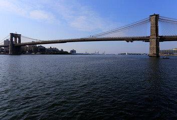Brooklyn-Bridge, Manhattan, New York City, New York, USA