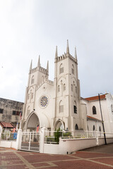 Church of St Francis Xavier is tourist attraction in Malacca. It was built in year 1849.