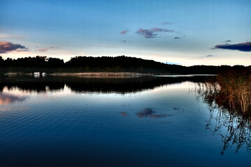 Sonnenuntergang Brandenburg Uckermark