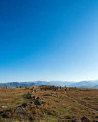 Carahunge, a prehistoric archaeological site close to town of Sisian in the Syunik Province, Southern Armenia. Sometimes called the Stonehenge of Armenia.