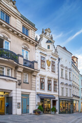 Fototapeta na wymiar Street in Krems an der Donau, Austria