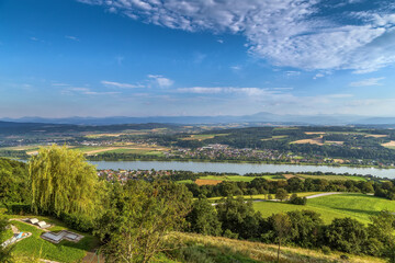 Fototapeta na wymiar View of Danube river, Austria