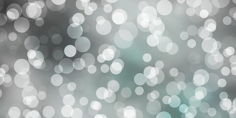 Light Green vector background with spots.