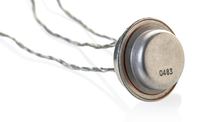 radio component diode closeup