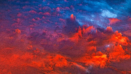 Fototapeta na wymiar three-dimensional background red-purple abstract texture. 3d render illustration