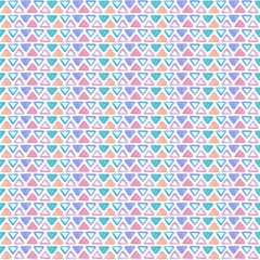 水彩の背景パターン　三角形　カラフル