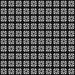 Abstract Cross Pattern Dots Logo generative computational art illustration