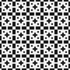 Abstract Cross Pattern Dots Logo generative computational art illustration