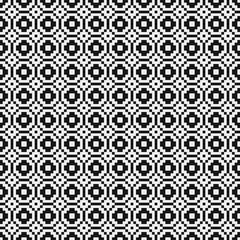 Abstract Cross Pattern Dots Logo generative computational art illustration