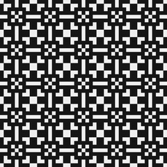 Abstract Cross Pattern Dots Logo generative computational art illustration