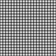 Abstract Cross Pattern Dots Logo generative computational art illustration