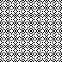 Abstract Cross Pattern Dots Logo generative computational art illustration