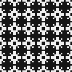 Abstract Cross Pattern Dots Logo generative computational art illustration