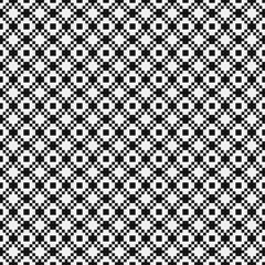 Abstract Cross Pattern Dots Logo generative computational art illustration