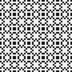 Abstract Cross Pattern Dots Logo generative computational art illustration