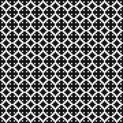 Abstract Cross Pattern Dots Logo generative computational art illustration