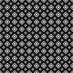 Abstract Cross Pattern Dots Logo generative computational art illustration