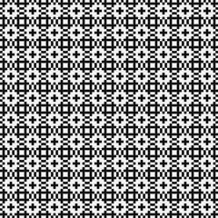 Abstract Cross Pattern Dots Logo generative computational art illustration