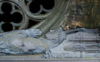 Ruined Abbey in Belgium